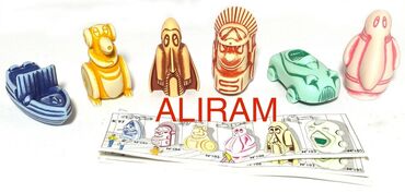 Oyuncaqlar: ALIRAM KINDER SURPRISE TOTEM Daslar figurlarini ALIRAM. Her biri 2