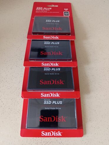 sdd: Daxili SSD disk Sandisk, 240 GB, 2.5", Yeni