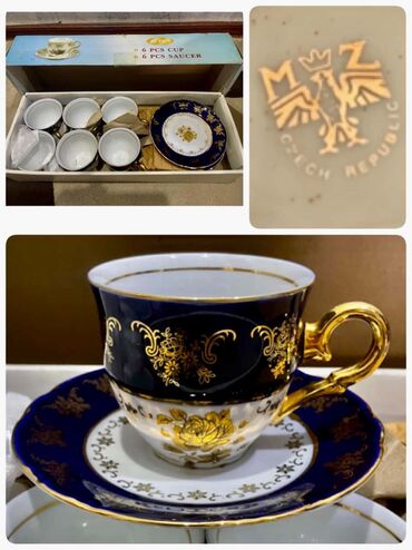 Çay dəstləri və servizlər: Çay dəsti, 6 nəfərlik