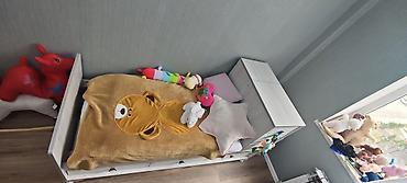 Oğlan və qız üçün, İşlənmiş, Çarpayı, Matras ilə, Siyirməli