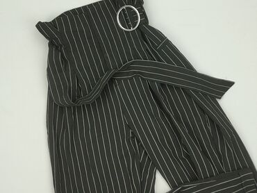 brązowe spodnie woskowane stradivarius: Bershka, Брюки жіночі, розмір XS