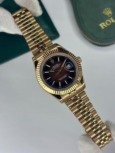 qolba: Yeni, Qol saatı, Rolex, rəng - Qızılı — 2