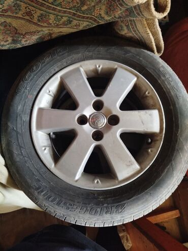 Диски: Диски R 15 Toyota, Комплект, отверстий - 4, Б/у