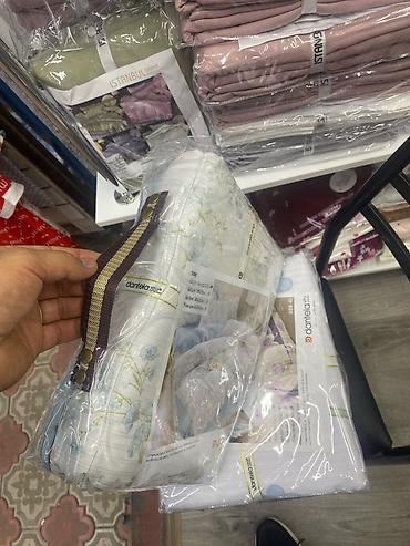 bed sheets: Постельный комплект Dantela Vita, серия D008 (4 предмета) - Состав — 7