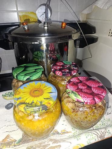 зерно кукурузы: Домашняя каша с мясом — приготовлена в автоклаве. ( крупы - горох — 2