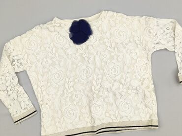 spodnie z zamkiem w kroku: Blouse, Zara, 8 years, 122-128 cm, condition - Perfect
