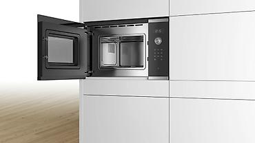 Микроволновки: №: 12663 Məhsulun adı: Quraşdırılan mikrodalğalı soba Bosch BFL524MS0 — 2