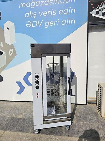 Qril aparatı Qril aparatı 3 tərəfidə şüşəli model Toyuq qril aparatı