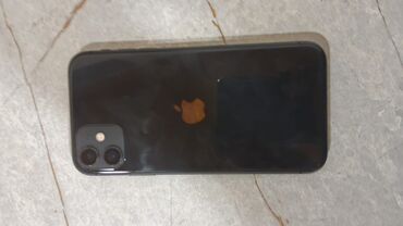 iphone 16 e satış: IPhone 11, Черный, Беспроводная зарядка, Face ID