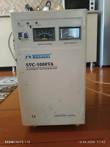 stablizator 5000: HOSSONI SVC-5000VA avtomatik gərginlik tənzimləyicisi - Tip: AC — 2