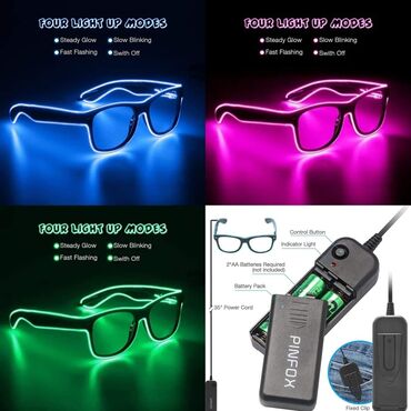 Glasses: Cena 1450 din EL naočare sa četiri režima rada Prilično je COOL i