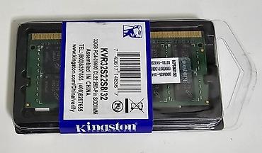 noutbooklar: Operativ yaddaş (RAM) Kingston, 32 GB, 3200 Mhz, DDR4, Noutbuk üçün, Yeni — 2