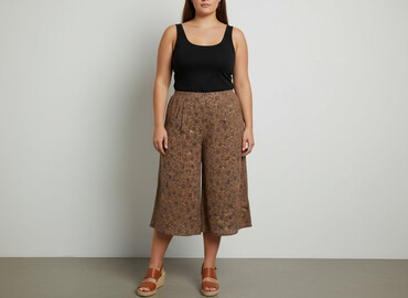 spódnice trapezowe plus size: Бриджі жіночі, розмір 3XL