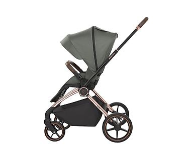 reserved patike: KIKKA BOO Kolica KARA 2u1 – army green (SKU: KKB2) Set 2u1 sa tvrdom — 4