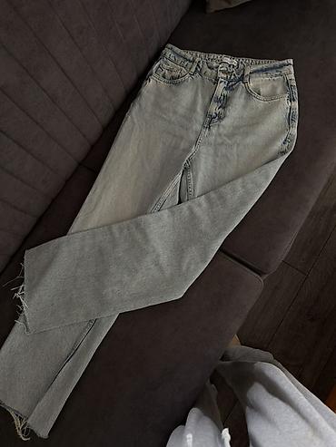 ZARA qadın cins şalvar - Model: ZARA - Parça: 100% denim, qalın və lalafo.az -da ZARA qadın cins şalvar - Model: ZARA - Parça: 100% denim, qalın və
