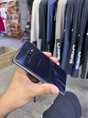 обмен телефон ош: Samsung Galaxy S10, Новый, 512 ГБ, цвет - Черный, 1 SIM