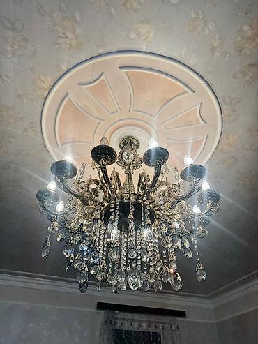 lyusturlar: Çılçıraq, 10 və daha çox lampa, Metal — 1