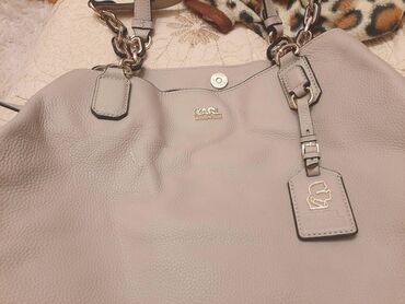 Torbe: Torba za rame, Karl Lagerfeld, Materijal: Koža — 12