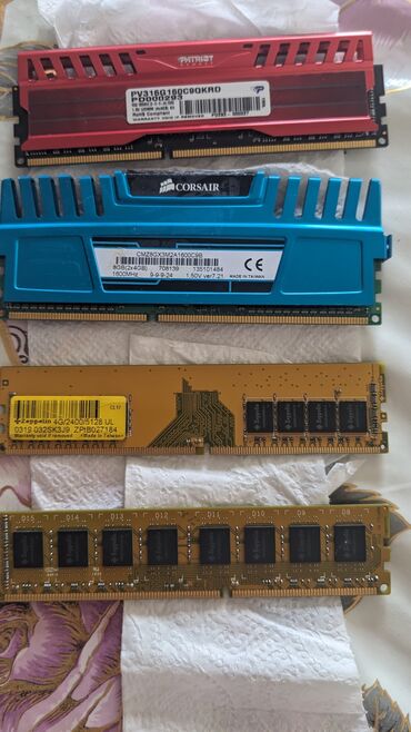 оперативка ddr2 4gb: Оперативдик эс-тутум, Колдонулган, 4 ГБ, DDR3, ПК үчүн