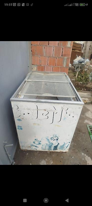 soyuducu kohnə: Şüşəli dondurucu — 1