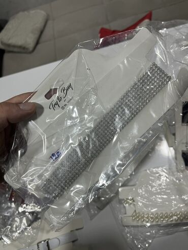 Bijuteriya dəstləri: Qadın aksesuarları seti – müxtəlif qolbaq və zəncirlər - Klassik inci — 13