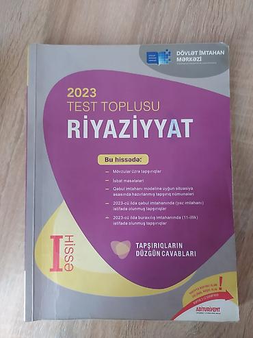 ştapel fasonlar 2023: 2023 test toplusu Riyaziyyat — 1