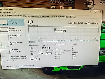 i5 9400f: Özüm üçün almışam pul lazım olduğuna görə satıram Pubg, CS2, Valorant — 8