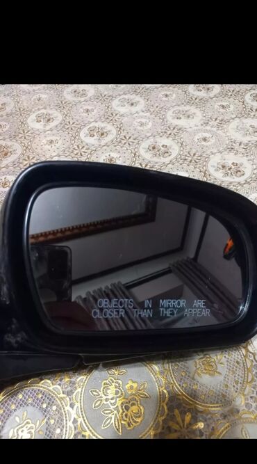 авто зеркала: Боковое правое Зеркало Daewoo 2008 г., Б/у, цвет - Черный, Оригинал