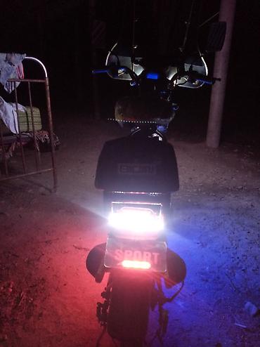 Mopedlər,skuterlər: Elektrik skuter – LED işıqlı, səbətli Xüsusiyyətlər: - Elektrik — 5