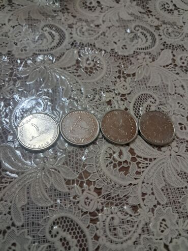 Sikkələr: Beynəlxalq xırda sikkələr kolleksiyası - Müxtəlif ölkələrdən qarışıq — 16