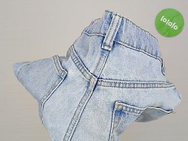 szorty len: Denim, Szorty damskie, rozmiar M — 6