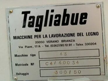 Električne polirke: Širokotračna brusilica TAGLIABUE 🛠️ Kalibrirka sa četiri jedinice za — 8
