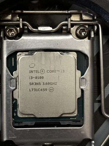 процессор с материнской платой: Процессор, Б/у, Intel Core i3, 4 ядер, Для ПК