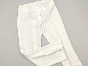 białe luźne t shirty: Material trousers, 2XL (EU 44), condition - Good