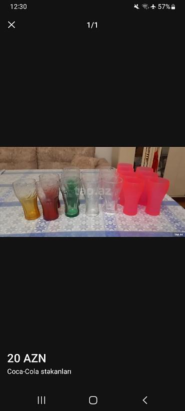 pakrival 2021: Stəkanlar, Şüşə, 6 ədədli dəst, 200 ml — 9