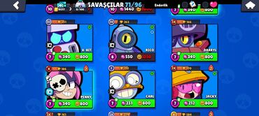 Digər: Brawl Stars oyun hesabı - Profil adı: Ferid<>Gence - Kupa — 4