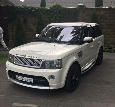 машины 2010 года и выше: Land Rover Range Rover Sport: 2010 г., 5 л, Автомат, Бензин, Внедорожник