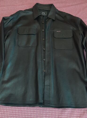 рубашка шифоновая: Куртка 3XL (EU 46), цвет - Черный