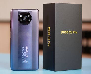 iphone 13 pro max dublikat: Poco X3 Pro, 128 GB, rəng - Bənövşəyi, Sənədlərlə
