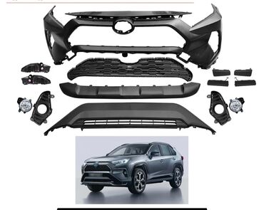 Решетки радиатора: Решетка радиатора Toyota 2019 г., Новый, Аналог