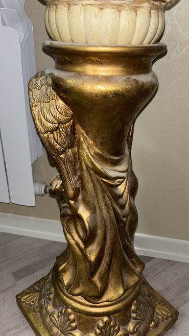 Fiqurlar: Fiqur, Keramika, rəng - Qızılı — 11