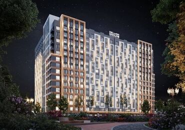 тоголок молдо фрунзе: 1 комната, 49 м², Элитка, 5 этаж, ПСО (под самоотделку)