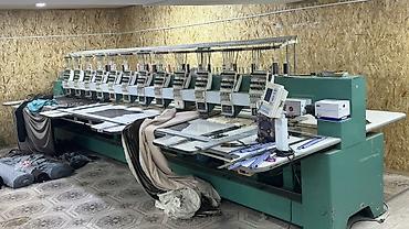 мех: Промышленная вышивальная машина многоигольная/многоголовочная для — 2