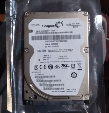 Жесткие диски, переносные винчестеры: Накопитель, Б/у, Seagate, HDD, 512 ГБ, 2.5", Для ноутбука