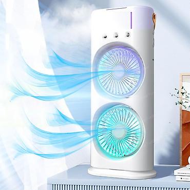 ventilator: DENX DX2608 Portativ İki Başlıqlı Ventilyator Brend: No Brand Model — 1