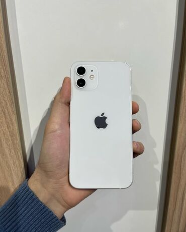 Qazanlar: IPhone 12, 128 GB, Ağ, Zəmanət, Face ID, Sənədlərlə
