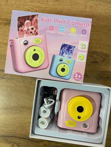 self portrait: Kids Print Camera – uşaqlar üçün mini fotoaparat və dərhal çap cihazı
