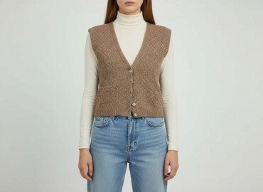 kamizelka garniturowa damska mohito: Women`s waistcoat, size L