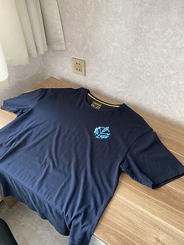 Kişi geyimləri: Futbolka, XL, rəng - Göy — 1