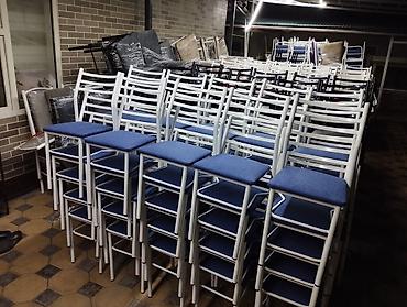 Стулья для кухни: Продаю новые железные стуля. Металическая стуля. Темир стулдар — 17